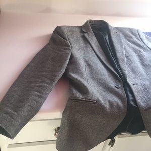 H&M Tweed Men’s Suit jacketGrey Size 34R..